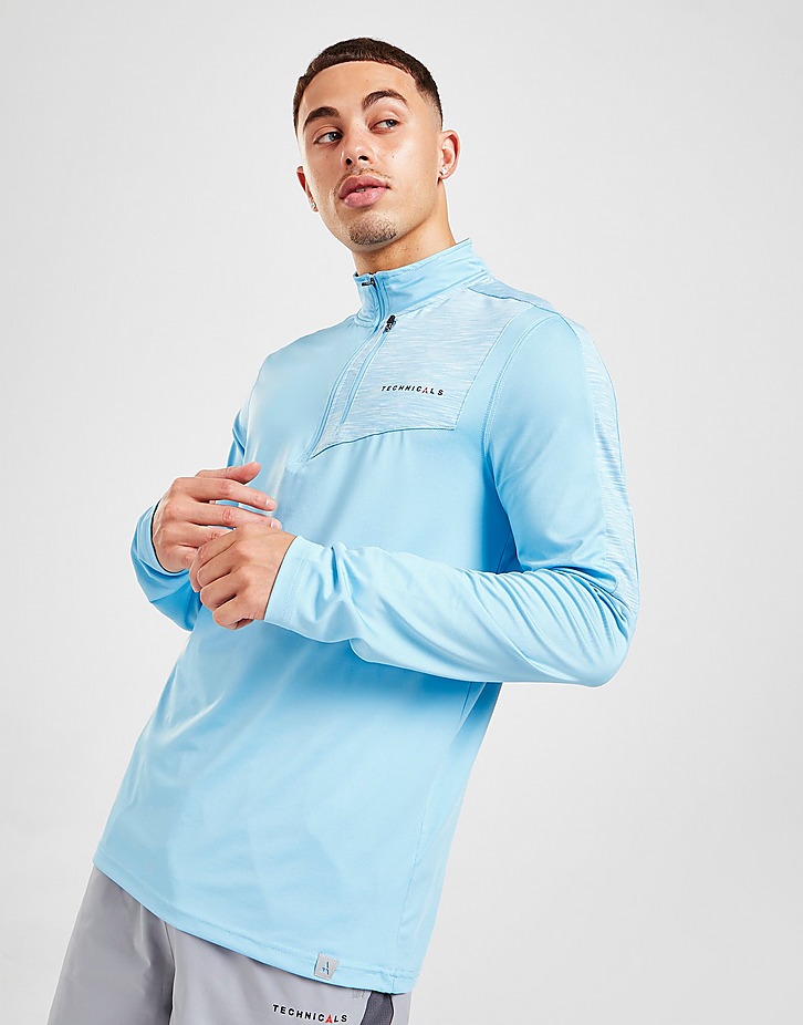 TECHNICALS Granite 1/4 Zip Top